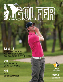 GOLF MANITOBA NEWS PGA of Manitoba Tournament Schedule