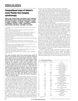 Compositional Maps of Saturn's Moon Phoebe from Imaging Spectroscopy