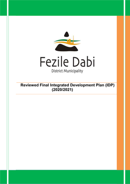 Reviewed Final Integrated Development Plan (IDP) (2020/2021)
