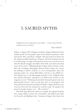 3. Sacred Myths