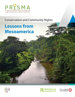 Conservation and Community Rights: Lessons from Mesoamerica