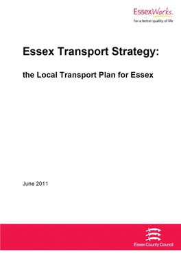 Essex Local Transport Plan