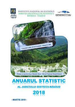 Institutul Naţional De Statistică Direcţia Regională De Statistică Bistriţa - Năsăud