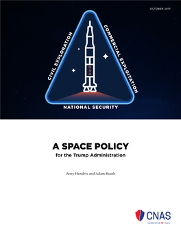 A SPACE POLICY for the Trump Administration