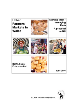 Urban Farmers' Markets in Wales