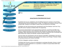 The British-Irish Council Website