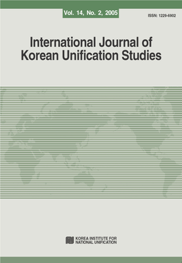 Inter-Korean Relations in Historical Perspective Charles K