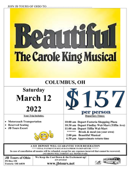 BEAUTIFUL, the Carole King Musical