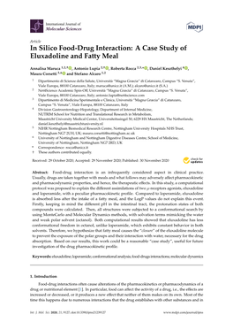 A Case Study of Eluxadoline and Fatty Meal