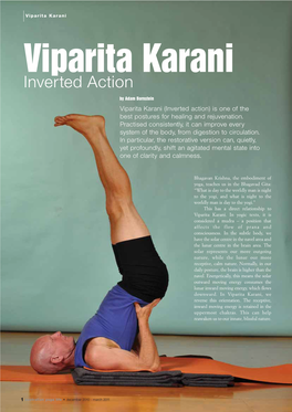 Viparita Karani Viparita Karani Inverted Action