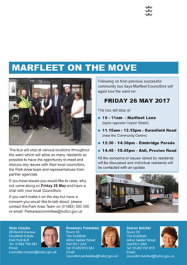 Marfleet Newsletter May 2017