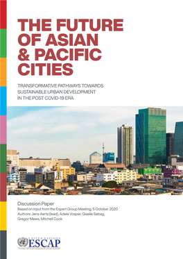 The Future of Asian & Pacific Cities