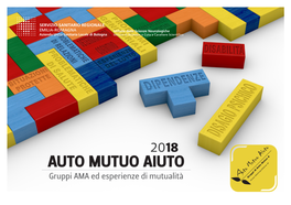 AUTO MUTUO AIUTO Gruppi AMA Ed Esperienze Di Mutualità PER INFORMAZIONI