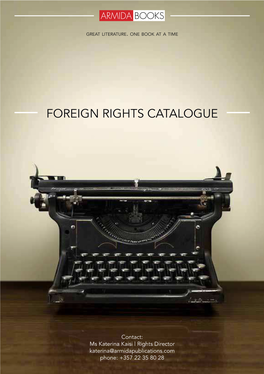 Foreign Rights Catalogue