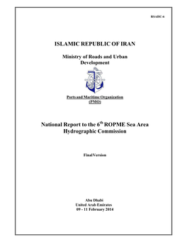 IR of Iran National Report