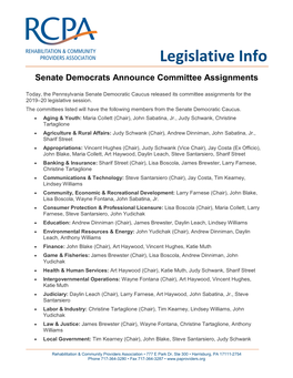 Legislative Info