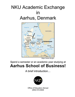 NKU Academic Exchange in Aarhus, Denmark