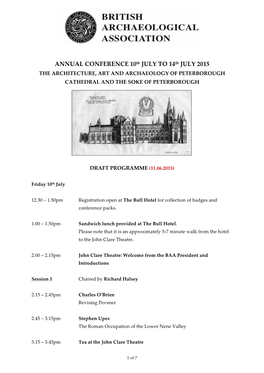 Conference Programme