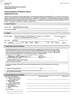 National Register of Historic Places Registration Form