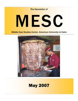 MESC May 2007
