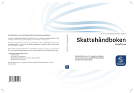 Skattehåndboken 2019/2020 Skattehåndboken Er Et Uvurderlig Hjelpemiddel Når Skattemeldingen Skal Fylles Ut