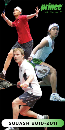 Prince Brochure Squash 2010