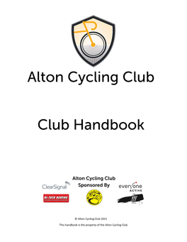 Alton Cycling Club Handbook