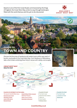 A Guide to Town and Country