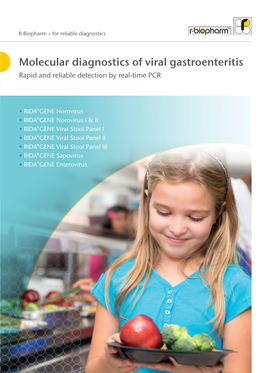 Molecular Diagnostics of Viral Gastroenteritis Rapid and Reliable Detection by Real-Time PCR