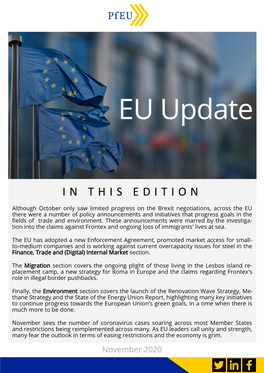 EU Update – November, 2020