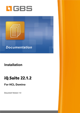 Iq.Suite 22.1.2 for HCL Domino