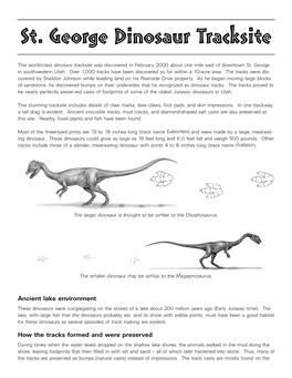 St. George Dinosaur Tracksite