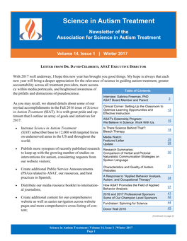 Association for Science in Autism Treatment