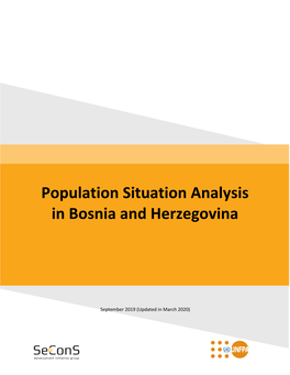 Population Situation Analysis in Bosnia and Herzegovina