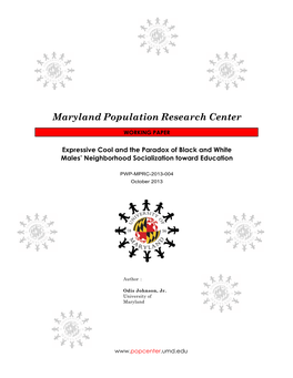 Maryland Population Research Center