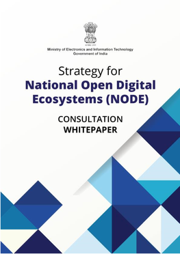 'National Open Digital Ecosystems' (NODE)