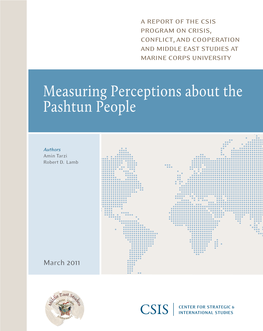 Measuring Perceptions About the Pashtun People