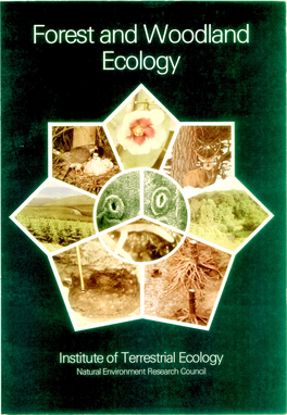 Forest and Woodland Ecology