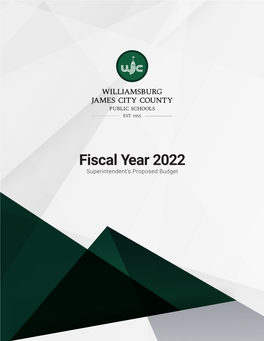 FY22 Superintendent's Proposed Budget