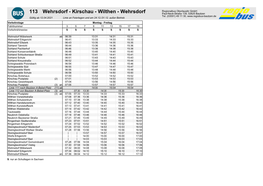 Kirschau - Wilthen - Wehrsdorf Paul-Neck-Straße 139, 02625 Bautzen Tel