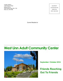 West Linn Adult Community Center