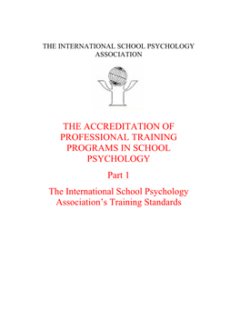 The International School Psychology Association