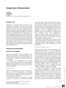 Temperature Measurement