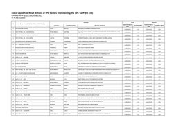 Seaoil Stations As of 21 July 2020