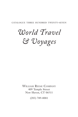 World Travel & Voyages