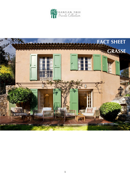 Fact Sheet Grasse