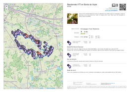 Randonnée VTT En Bords De Veyle + Vonnas Consultez Ce Circuit Sur - Votre Ordinateur Ou Votre Mobile W W W .Pit.Tf/L/34955/Fr