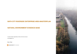 Natural Environment Evidence Base for the Enterprise Area