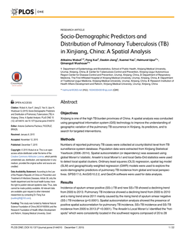 A Spatial Analysis