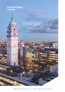 Postgraduate Graduation